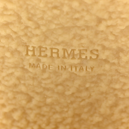 Hermes Suede Goatskin Didi 70 Loafers 38 Black 6 of 8