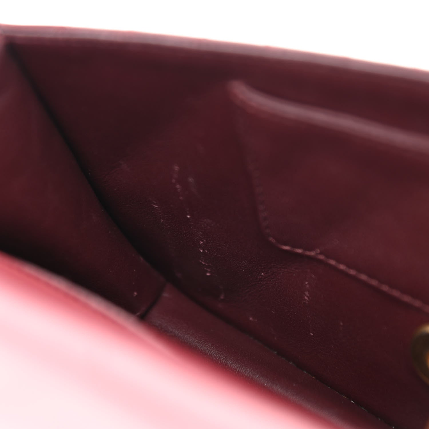 Chanel Lambskin Quilted Medium Crossing Times Flap Red 9 of 13