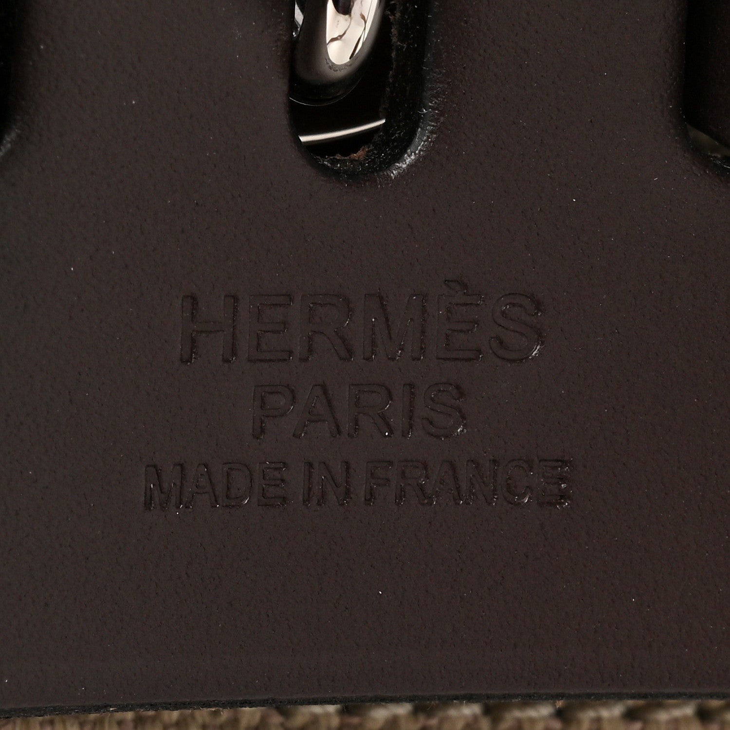 Hermes Military Toile Vache Hunter Herbag a Dos Zip Retourne Backpack Ebene Naturel 7 of 12