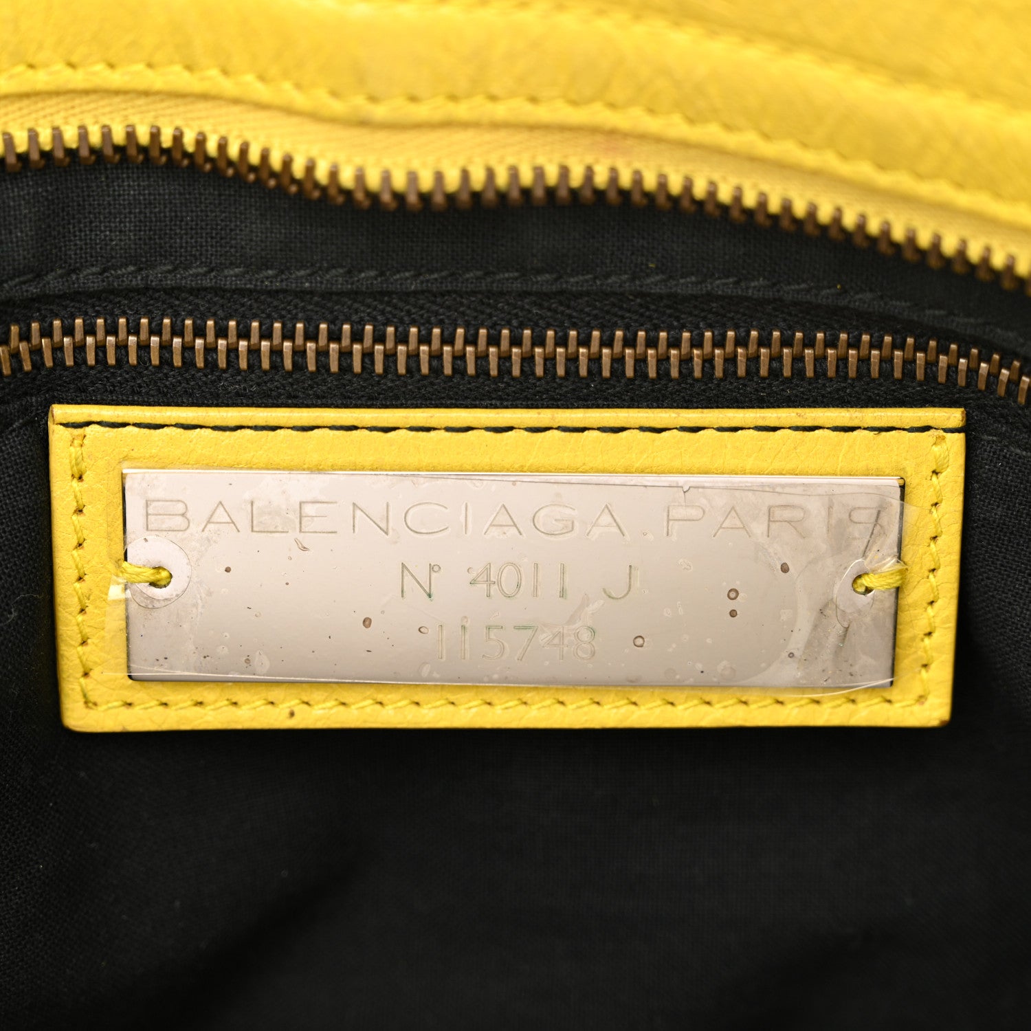 Balenciaga Agneau Classic Hardware City Curry 7 of 20