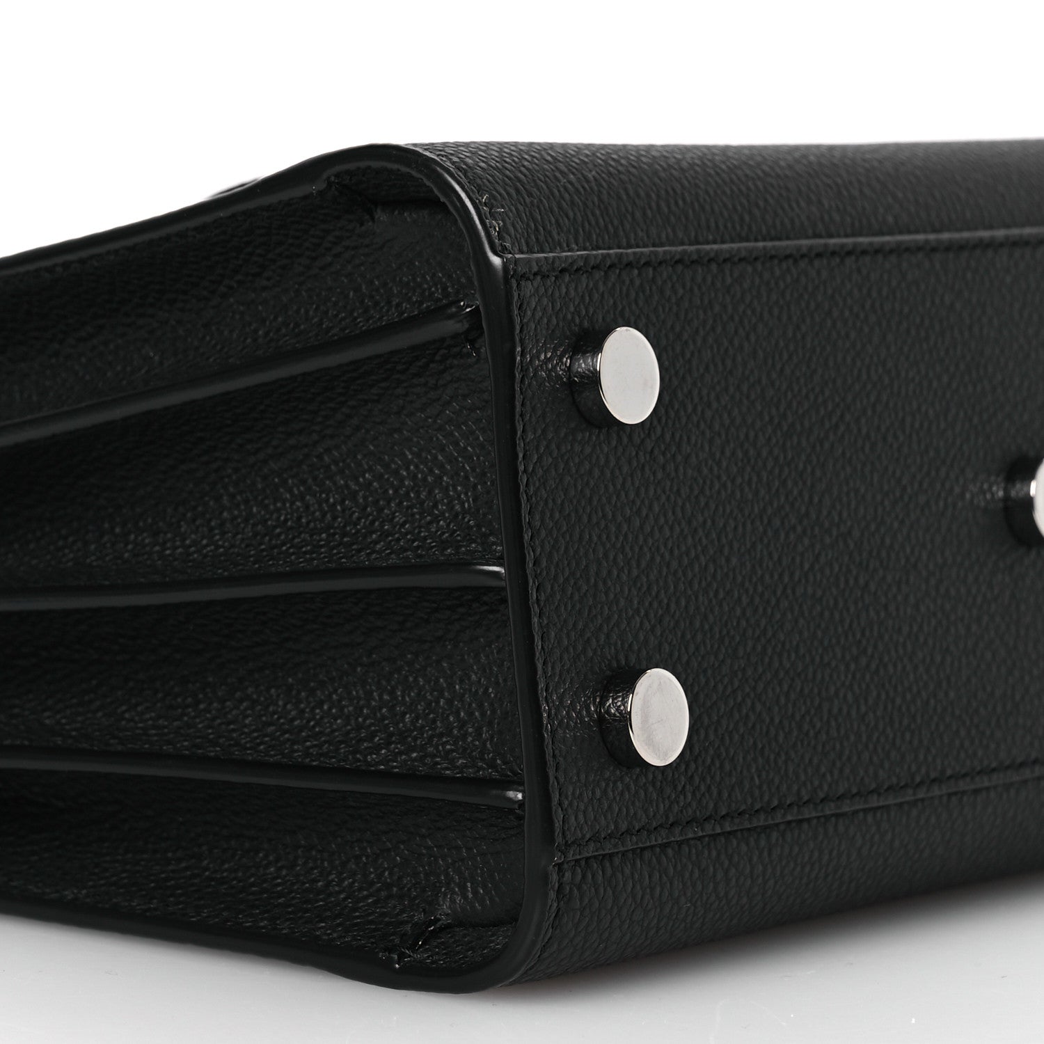 Saint Laurent Grained Calfskin Nano Sac De Jour Black 7 of 11