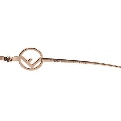 Fendi Acetate Metal F is Fendi FF Square Cat Eye Sunglasses FF 0424/F/S Havana 6 of 6