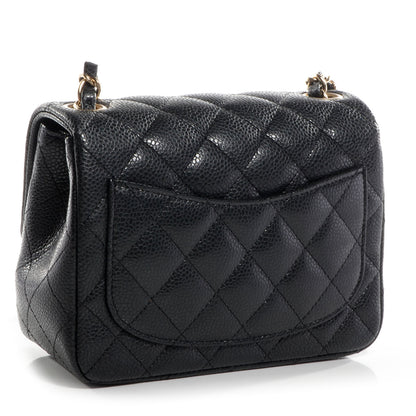 Chanel Caviar Quilted Mini Square Flap Bag Black 3 of 8