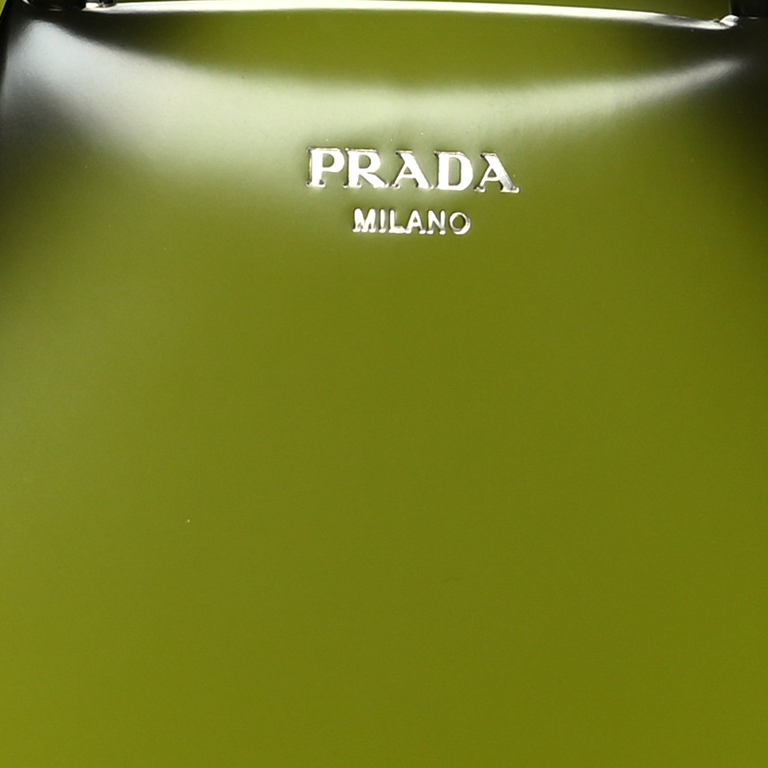 Prada Spazzolato Small Supernova Handbag Edera Sfumato 9 of 11