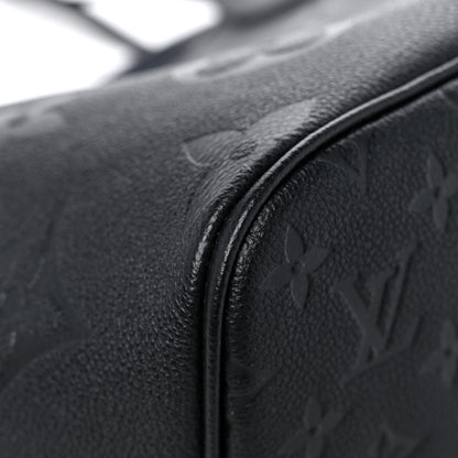Louis Vuitton Empreinte Monogram Giant Neverfull MM Black 7 of 10