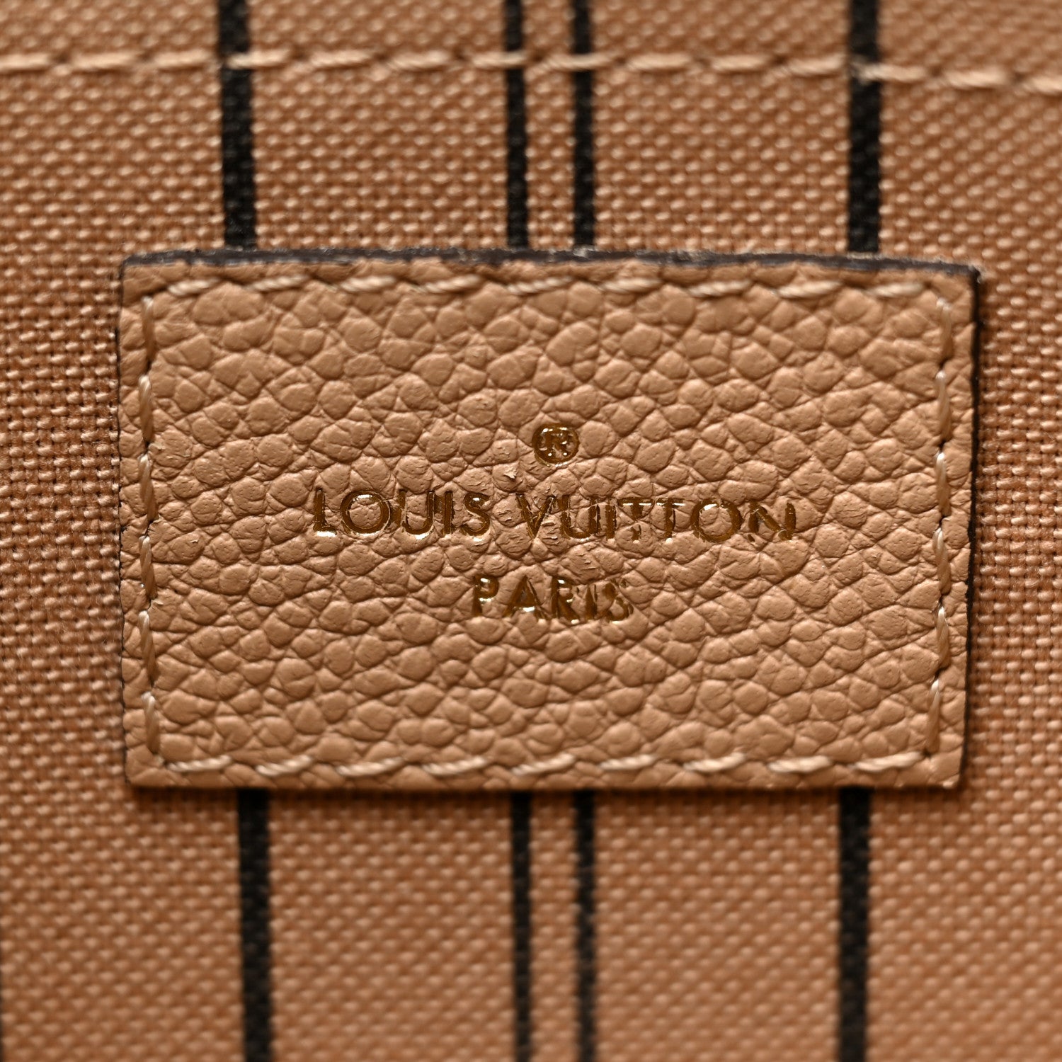 Louis Vuitton Empreinte Montaigne MM Beige Rose 6 of 10