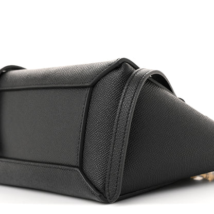 Celine Grained Calfskin Nano Belt Bag Black 10 of 12