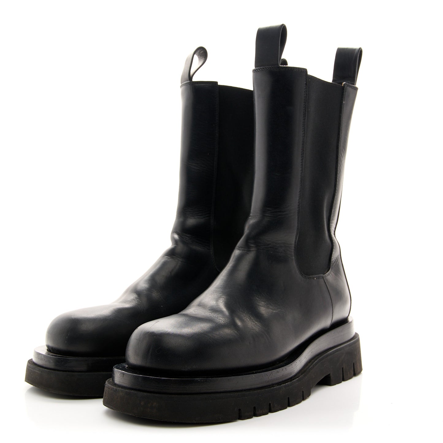 Calfskin The Lug Chelsea 55mm Boots 38 Black
