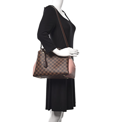 Louis Vuitton Damier Ebene Cuir Taurillon Brittany Magnolia 2 of 9