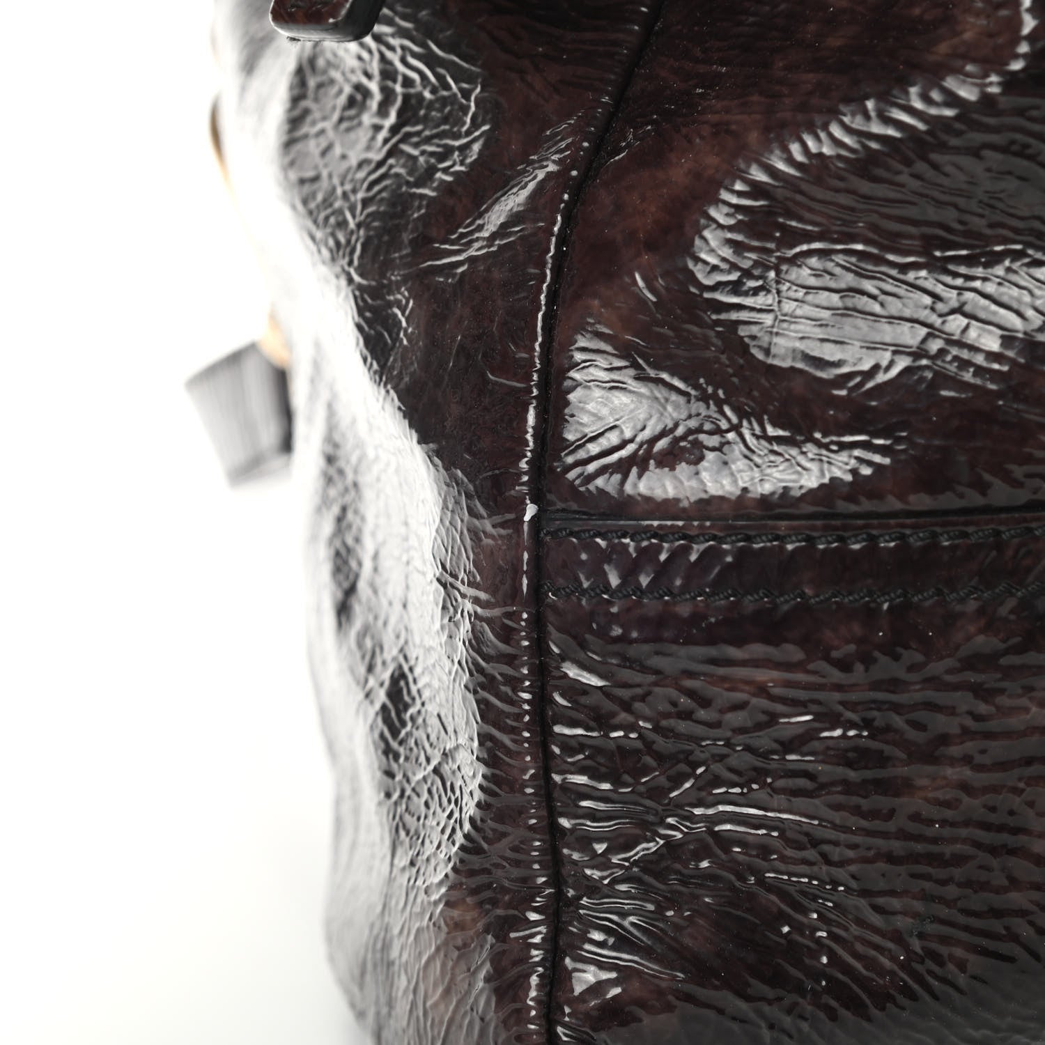 Givenchy Crinkled Patent Medium Pandora Bag Aubergine 12 of 17