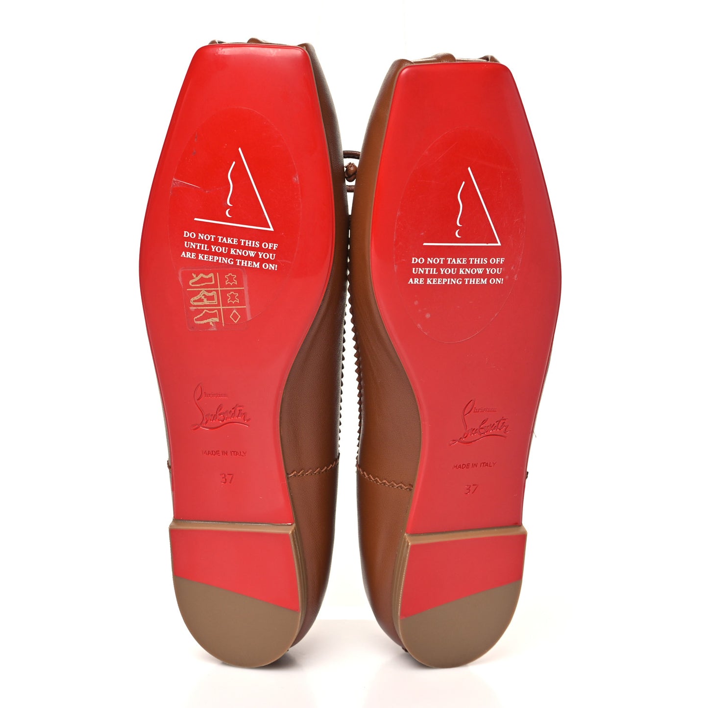 Nappa Mamadrague Flats 37 Brown