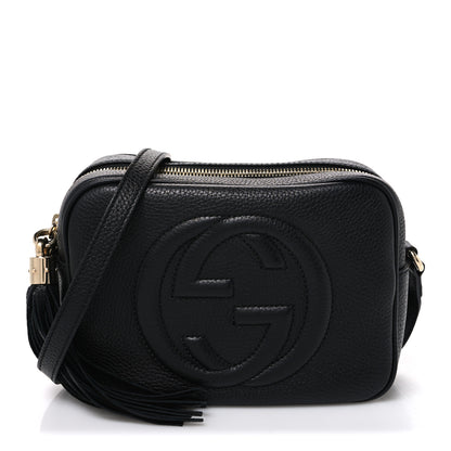 Gucci Pebbled Calfskin Small Soho Disco Bag Black 1 of 10