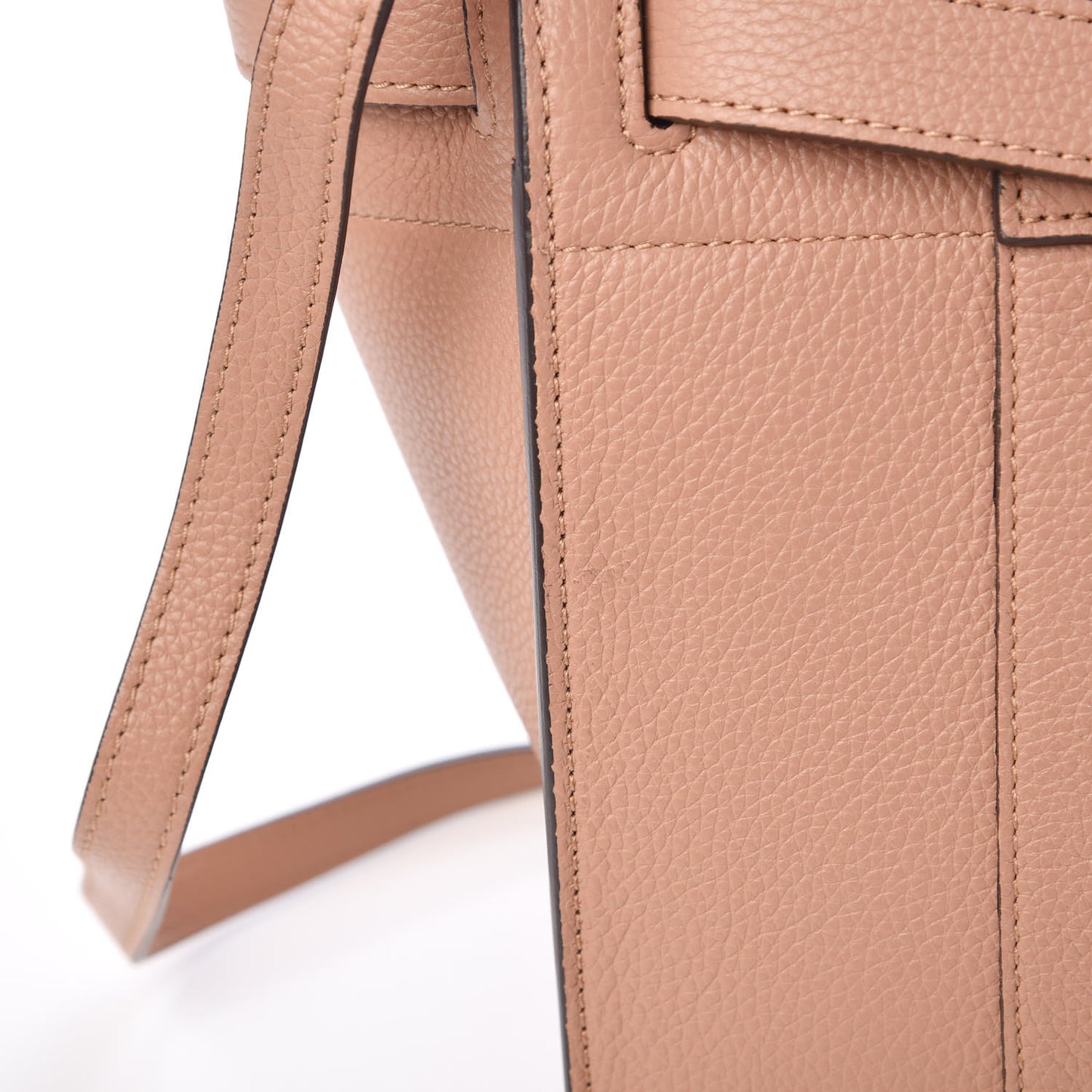 Small Classic Grain Small Bayswater Zip Tote Blush