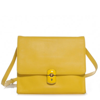 Balenciaga Agneau Padlock All Day Yellow 1 of 9