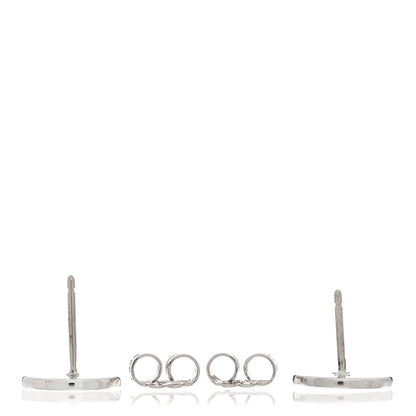 Tiffany Sterling Silver Return To Tiffany Circle Stud Earrings 3 of 4