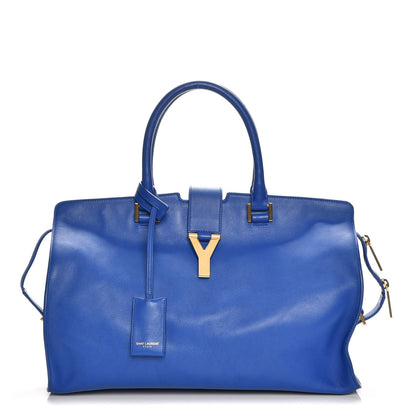 Saint Laurent Calfskin Medium Classic Y Cabas Royal Blue 1 of 9