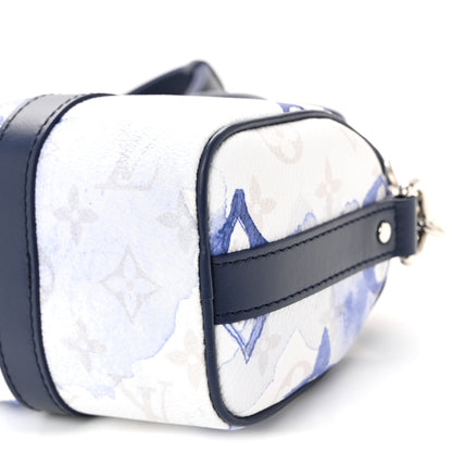 Louis Vuitton Monogram Watercolor Keepall XS Blue 9 of 9