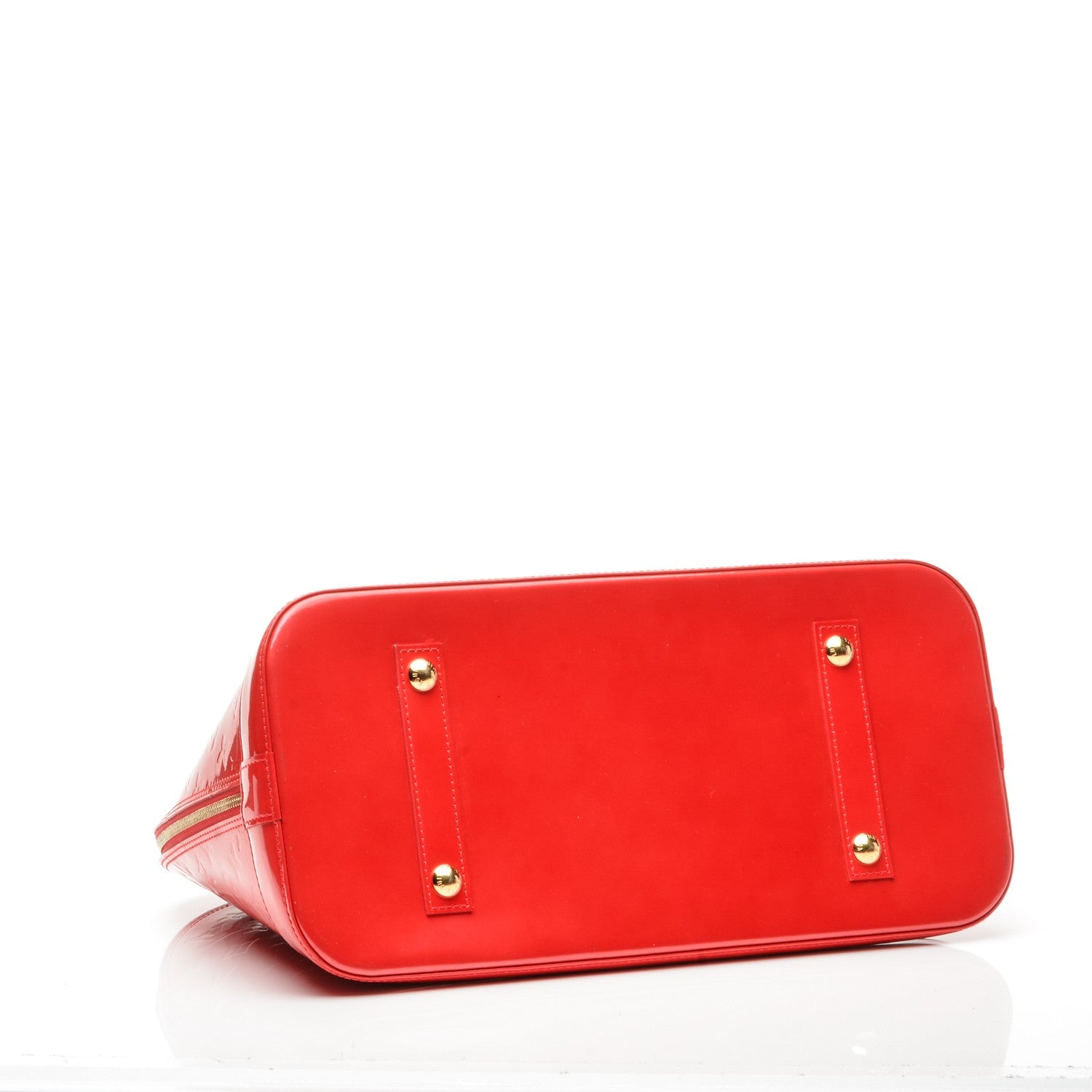 Louis Vuitton Vernis Alma GM Rouge Grenadine 4 of 12
