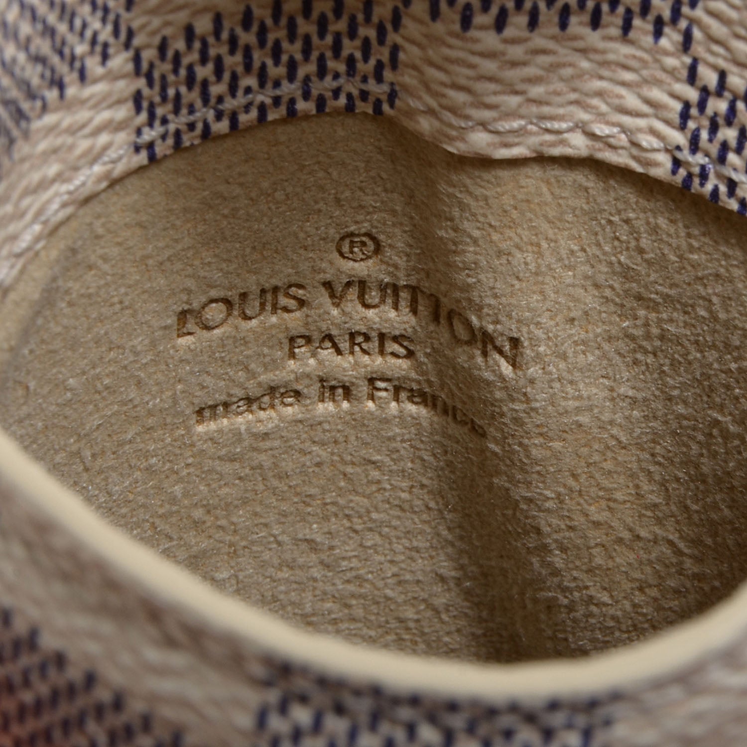 Louis Vuitton Damier Azur Sunglasses Case MM 5 of 7