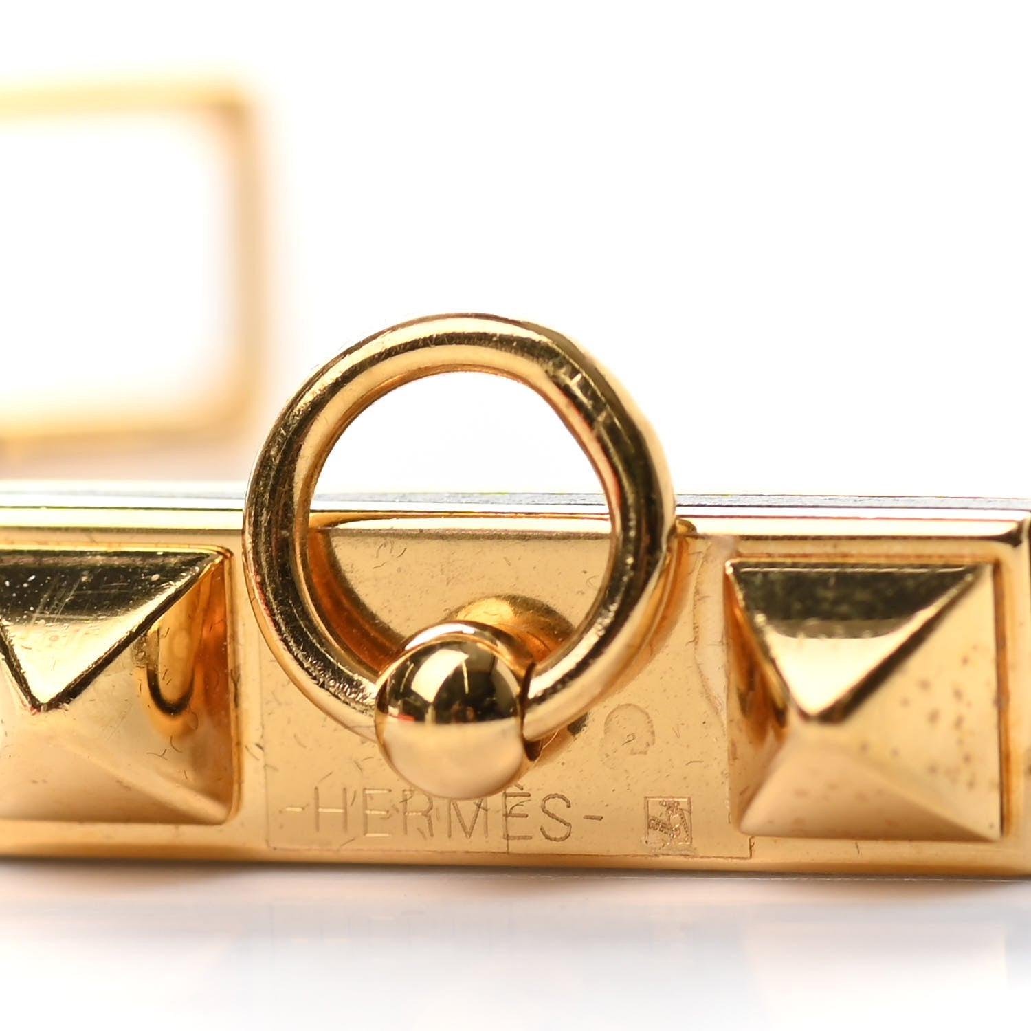 Hermes Tadelakt Micro Rivale Bracelet XS Rouge H 4 of 6