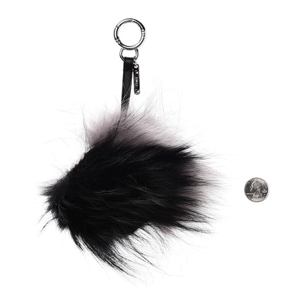 Fendi Mink Fur Diabloo Monster Bag Charm Mint 2 of 3