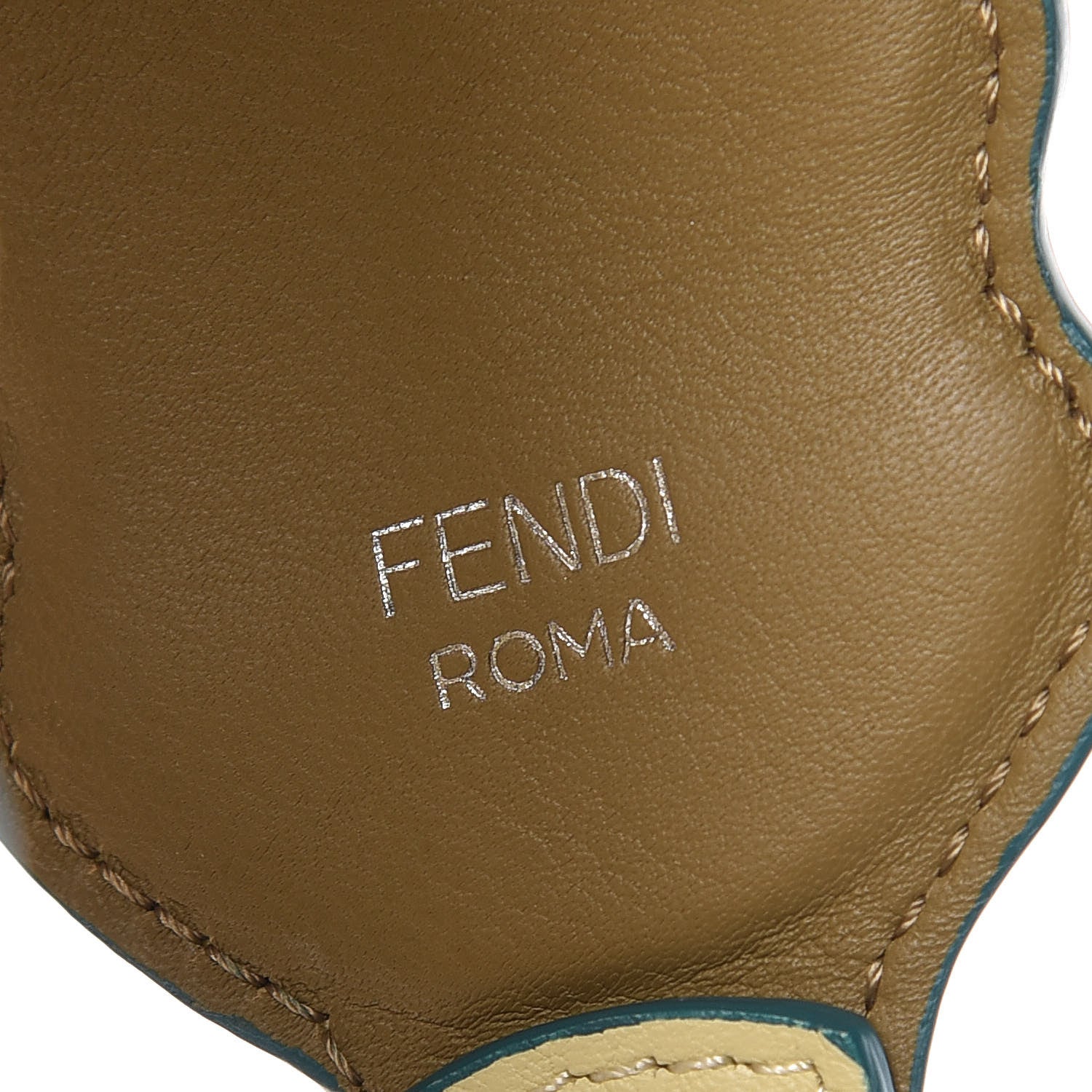 Fendi Calfskin Lambskin Rosebud Studded Strap You Multicolor 3 of 6