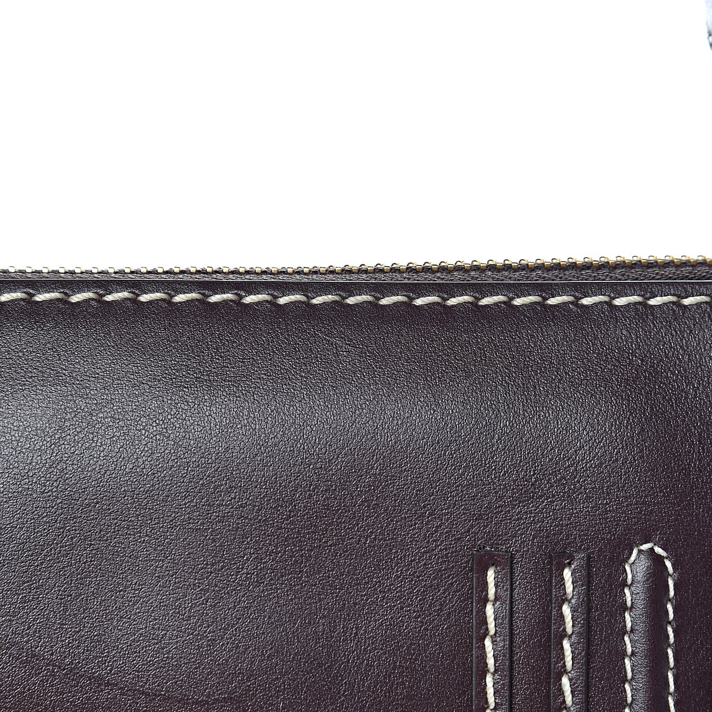 Calfskin Marcie Saddle Shoulder Bag Black Raisin
