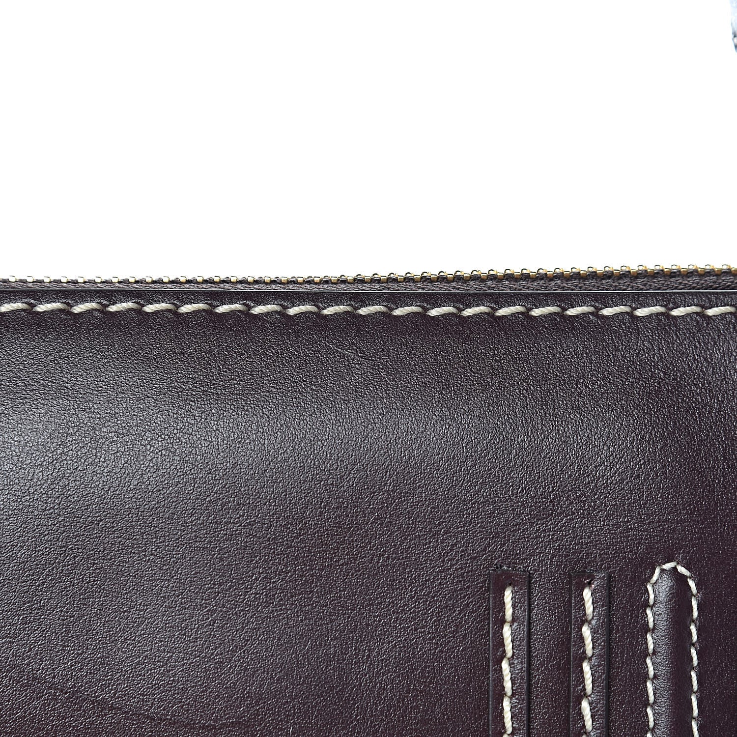 Chloe Calfskin Marcie Saddle Shoulder Bag Black Raisin 9 of 12