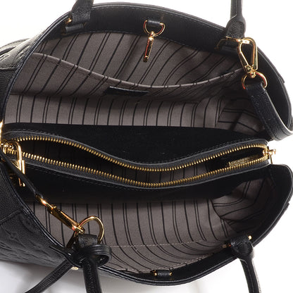 Louis Vuitton Empreinte Montaigne MM Black 9 of 9