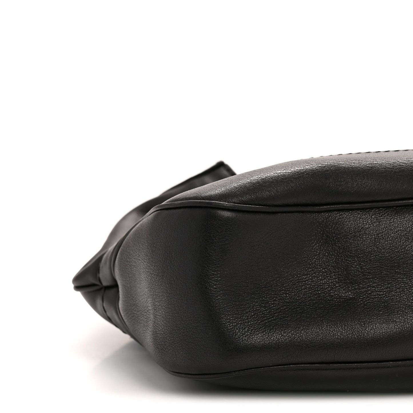 Calfskin Medium New Jackie Shoulder Bag Black