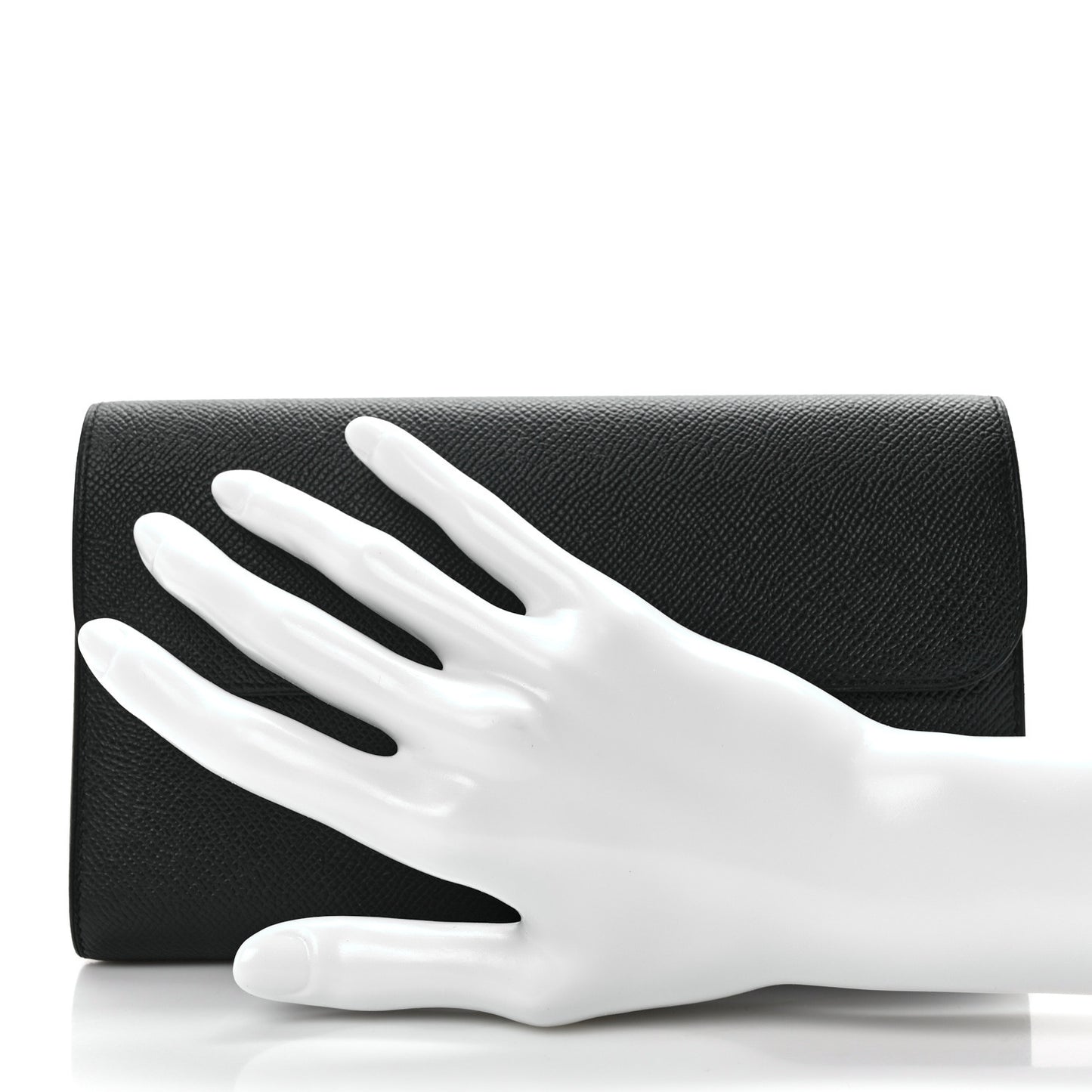 Epsom Constance Long Wallet Black