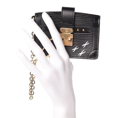 Louis Vuitton Epi Trunk Multicartes Black 2 of 7