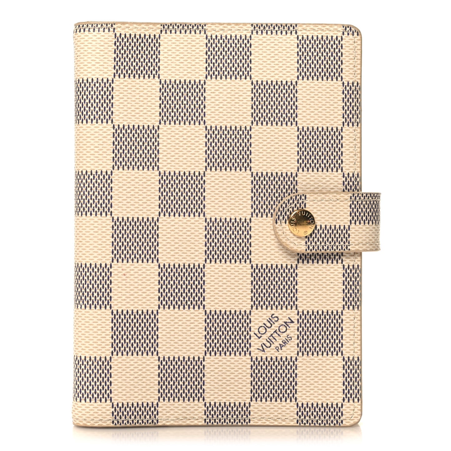 Damier Azur Small Ring Agenda Cover