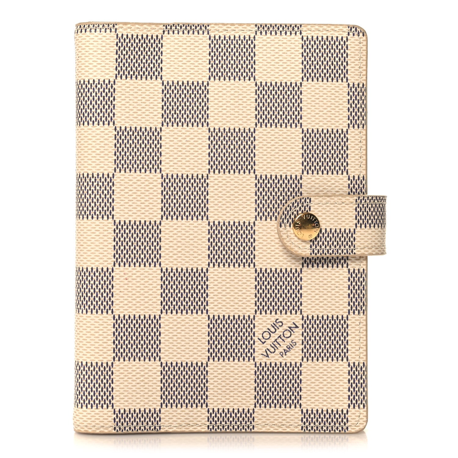 Louis Vuitton Damier Azur Small Ring Agenda Cover 1 of 6