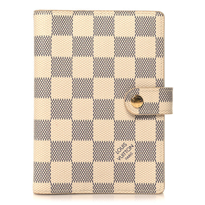 Louis Vuitton Damier Azur Small Ring Agenda Cover 1 of 6