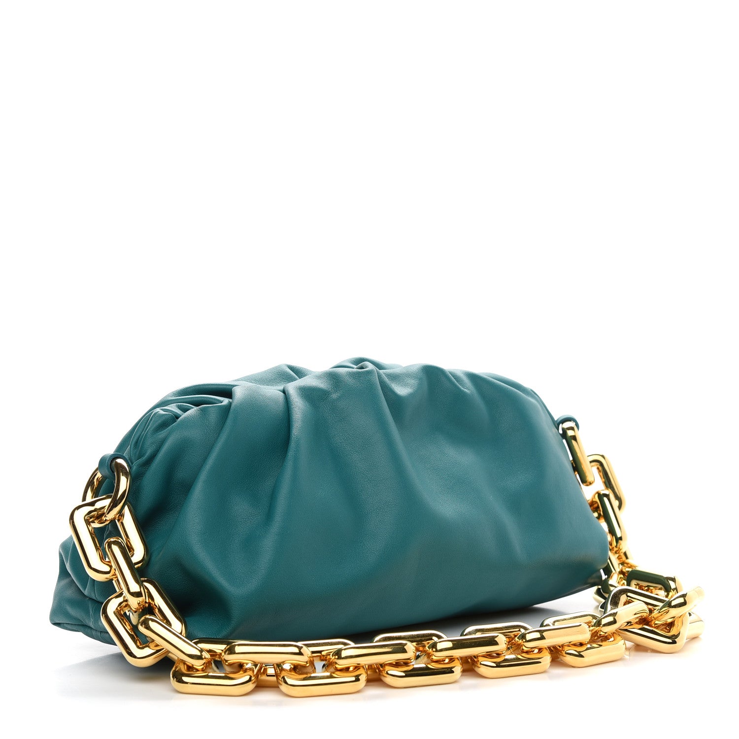 Bottega Veneta Calfskin The Pouch Chain Mallard 3 of 9