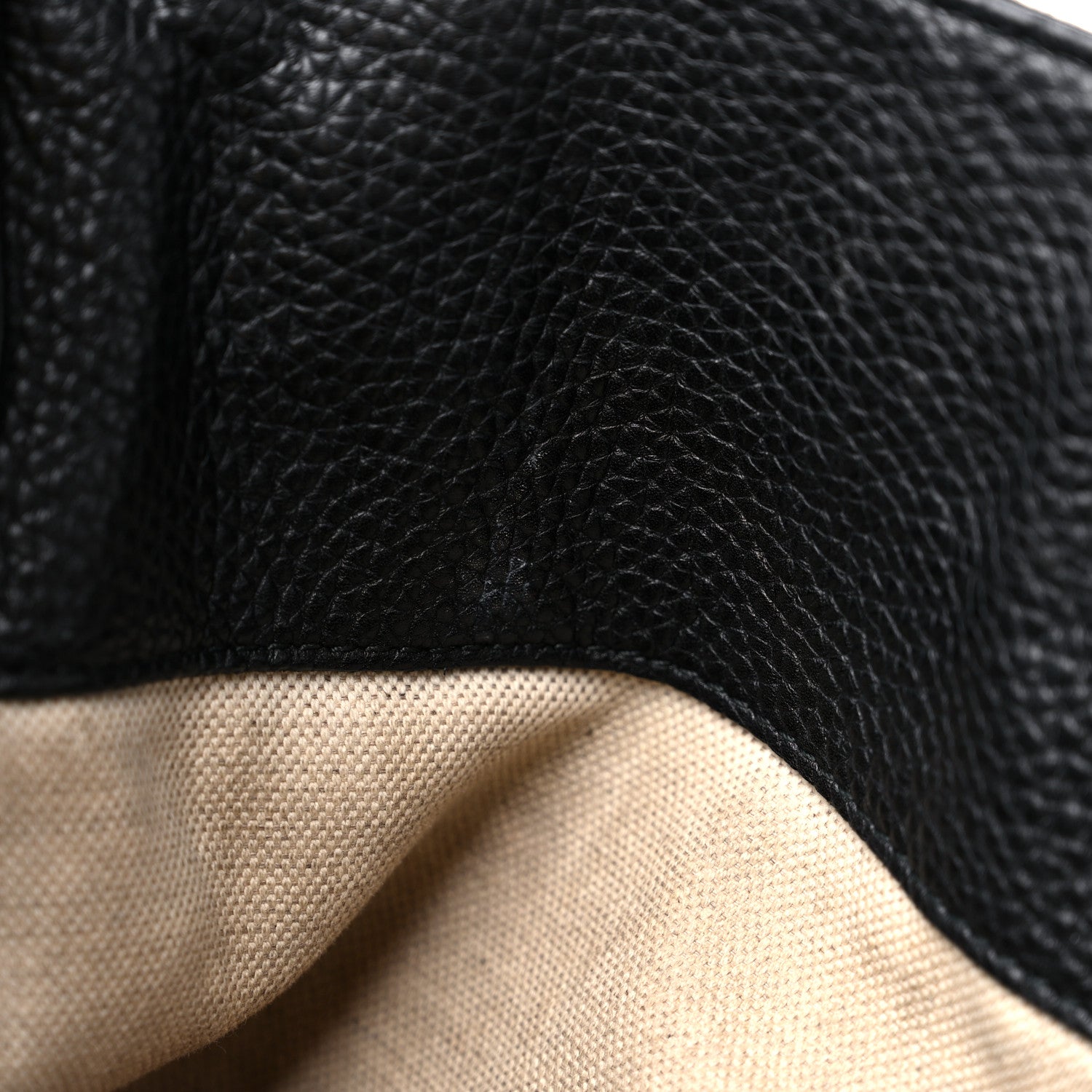 Gucci Calfskin Kingsnake Print Drawstring Backpack Black 13 of 18