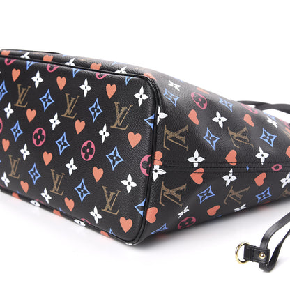 Louis Vuitton Game On Neverfull MM Black 9 of 10