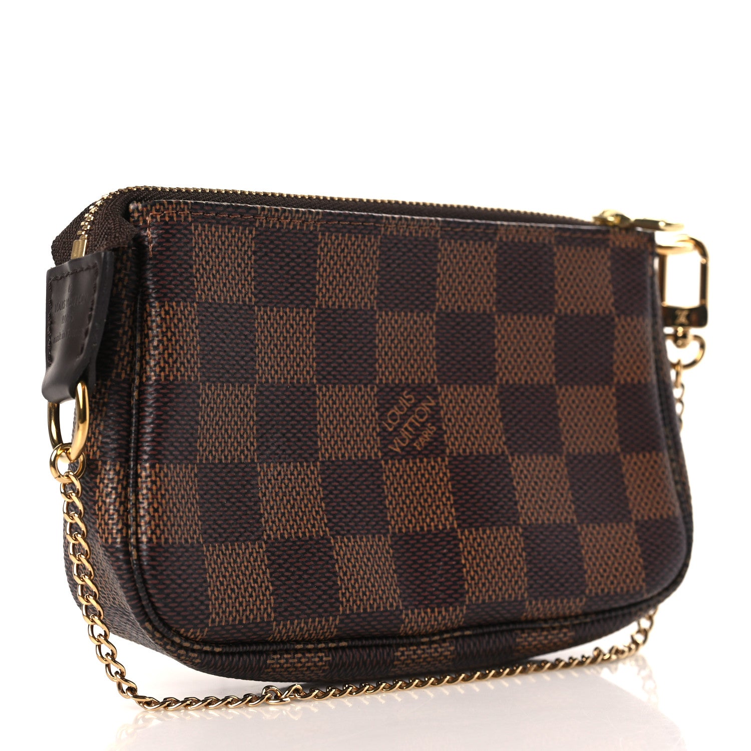 Louis Vuitton Damier Ebene Mini Pochette Accessories 2 of 7