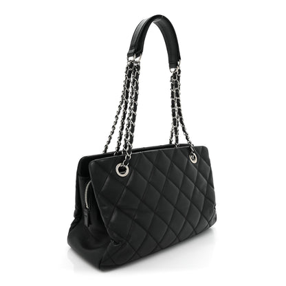 Chanel Caviar Quilted Timeless CC Shopping Tote Black 3 of 18