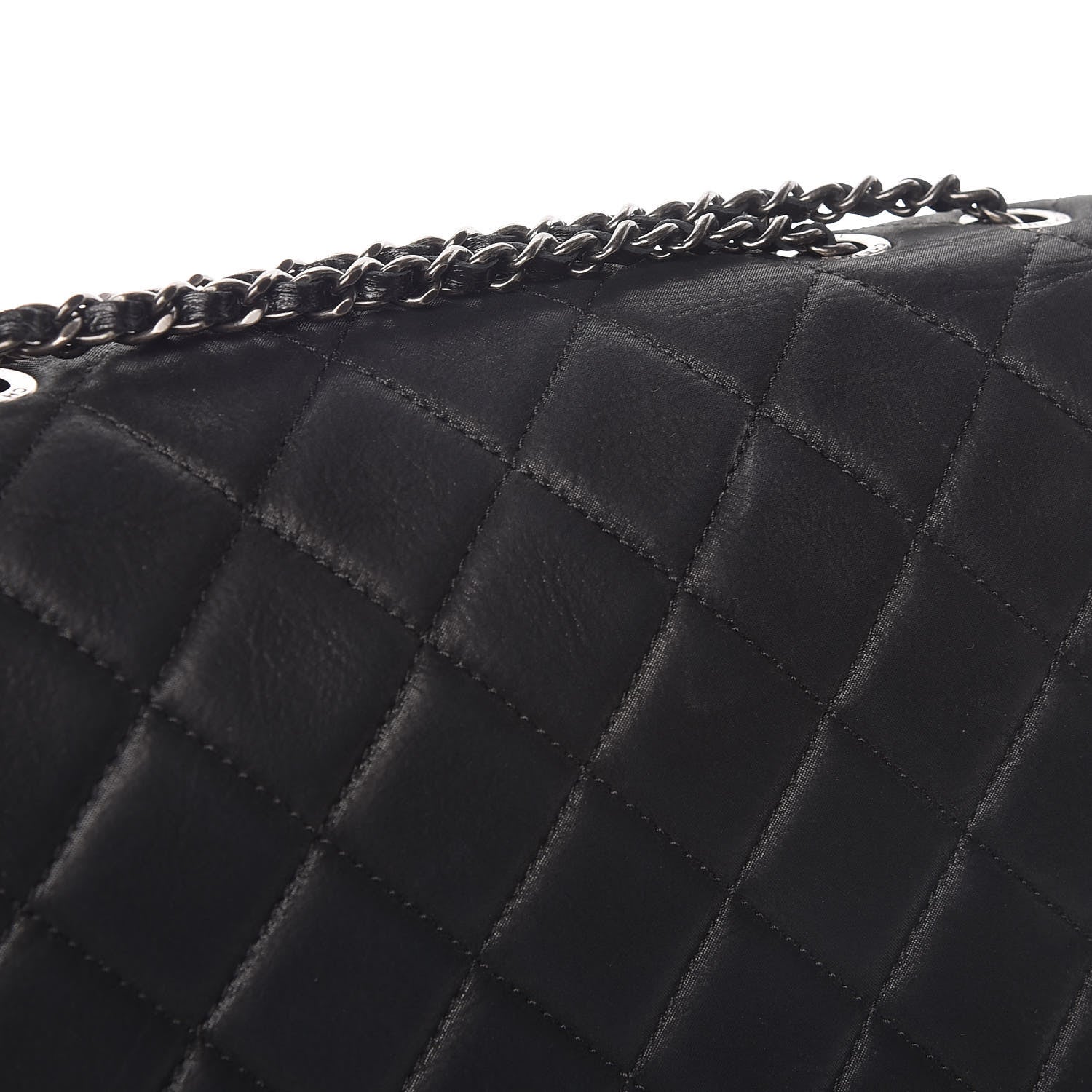 Chanel Iridescent Calfskin Flap Black 10 of 13