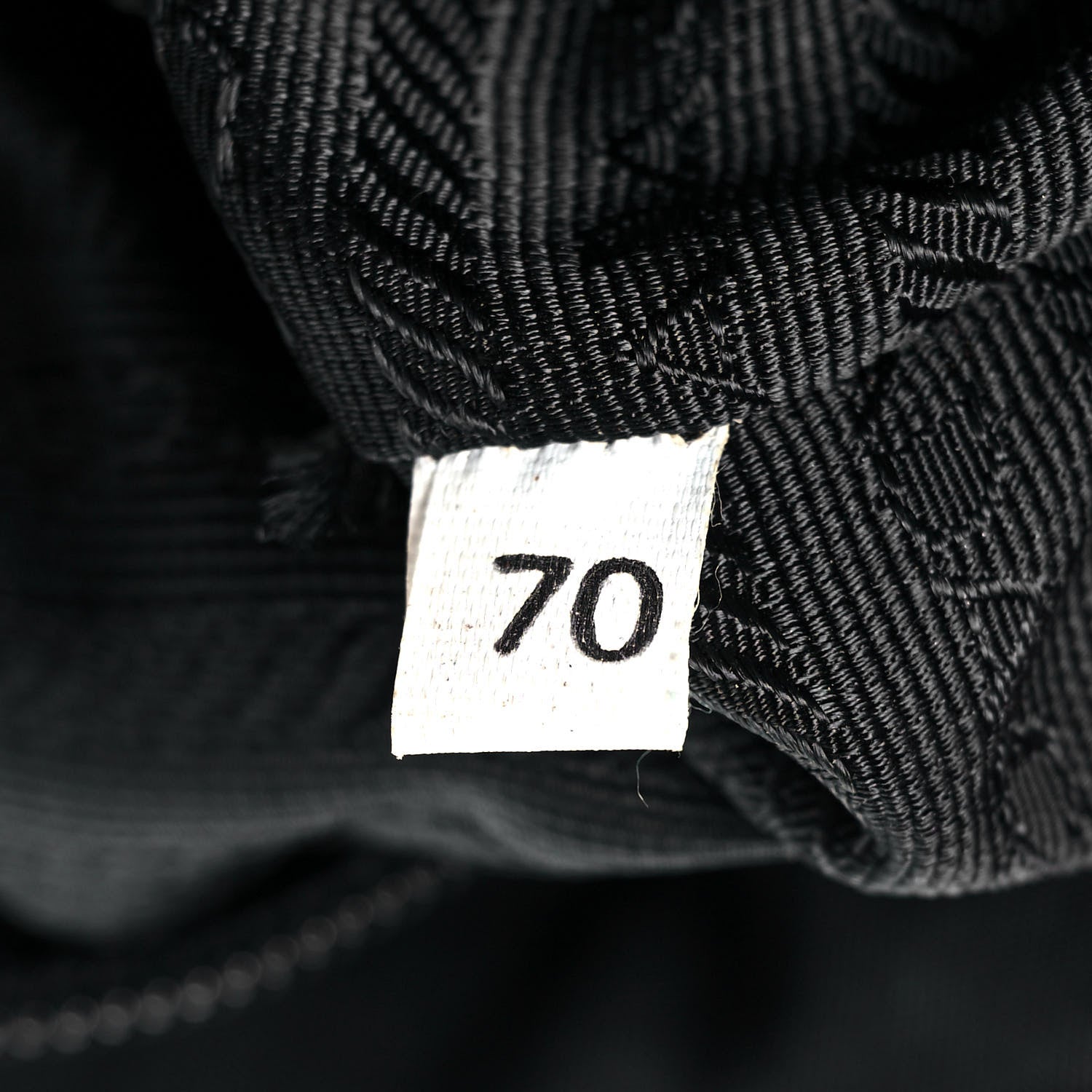 Prada Tessuto Nylon Vela Chain Backpack Black 6 of 15