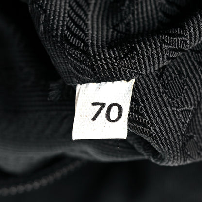 Prada Tessuto Nylon Vela Chain Backpack Black 6 of 15