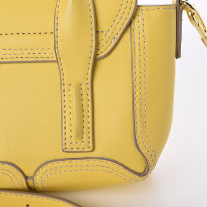3.1 Phillip Lim 3.1 Smooth Calfskin Nano Pashli Satchel Pineapple 11 of 11