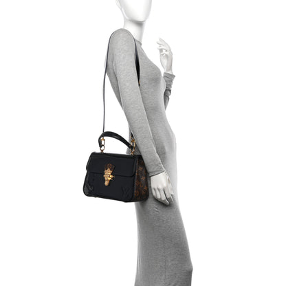 Louis Vuitton Patent Calfskin Monogram Cherrywood PM Black 2 of 9
