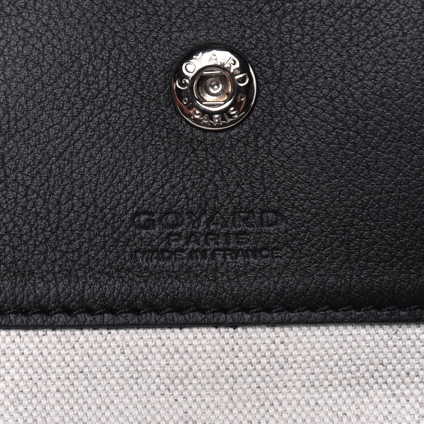 Goyardine Pouch Black