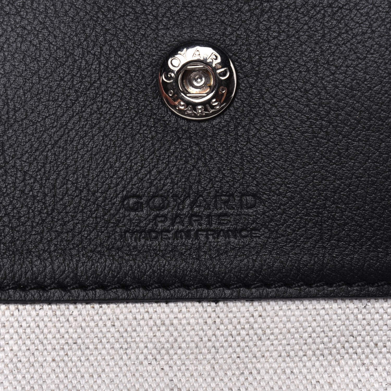 Goyard Goyardine Pouch Black 6 of 9