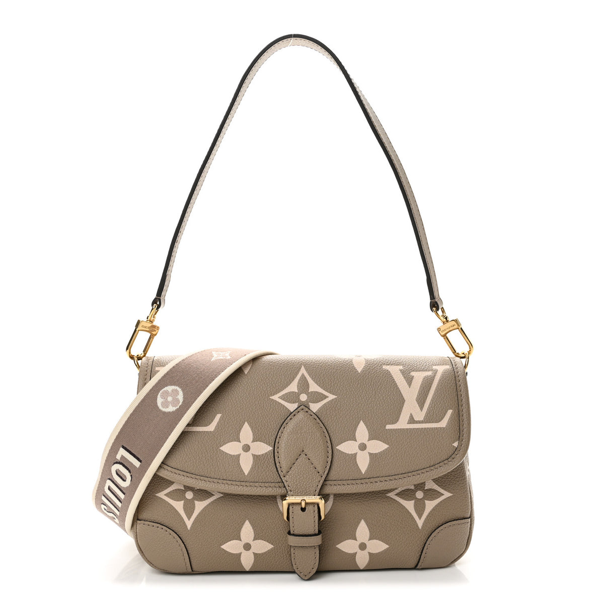 Louis Vuitton Empreinte Monogram Giant Diane Tourterelle Creme 1 of 12
