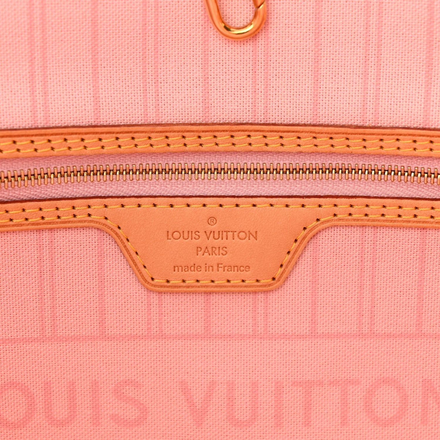 Louis Vuitton Damier Azur Neo Neverfull MM Rose Ballerine 7 of 12