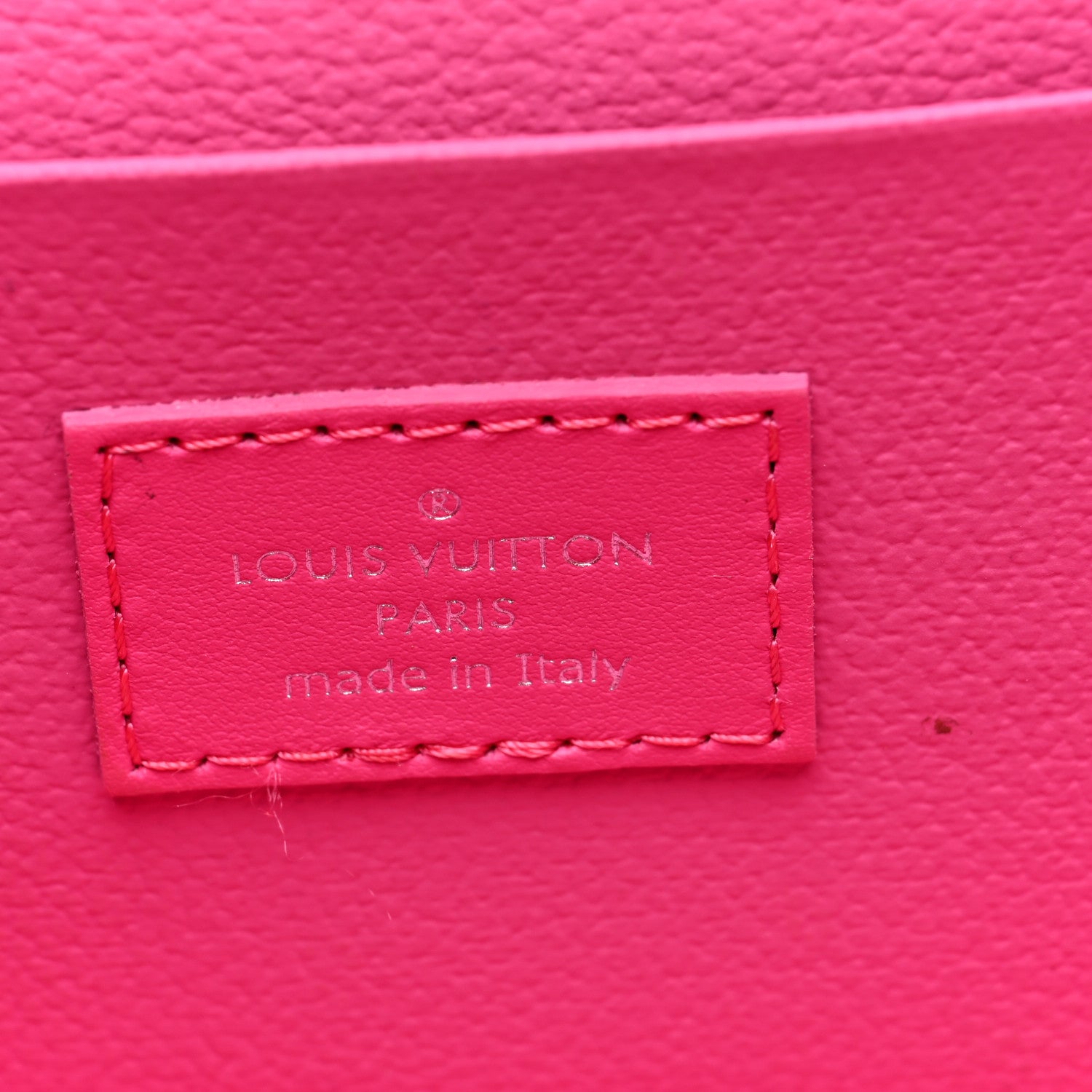 Louis Vuitton Monogram Macassar Nice Mini Fuchsia 6 of 6